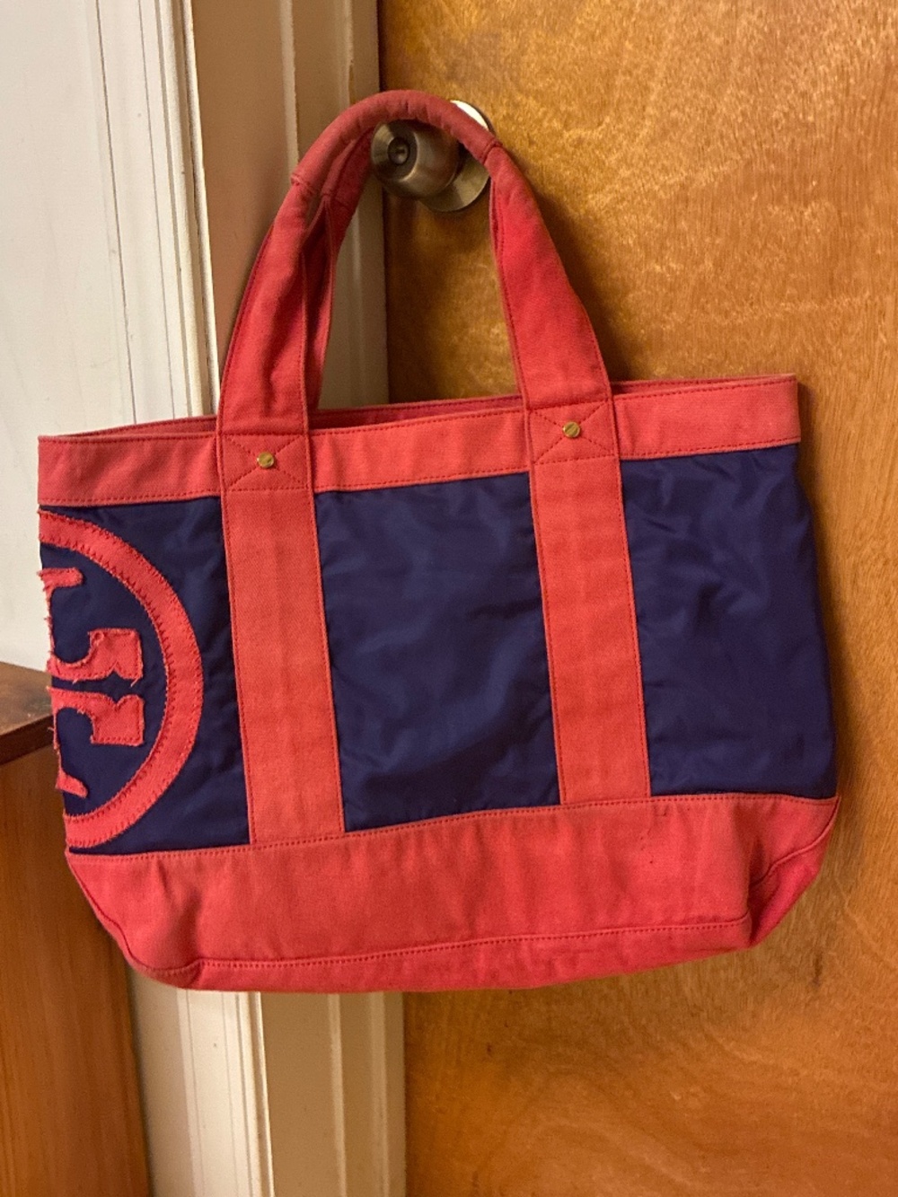 Tory Burch Canvas/Nylon Tote